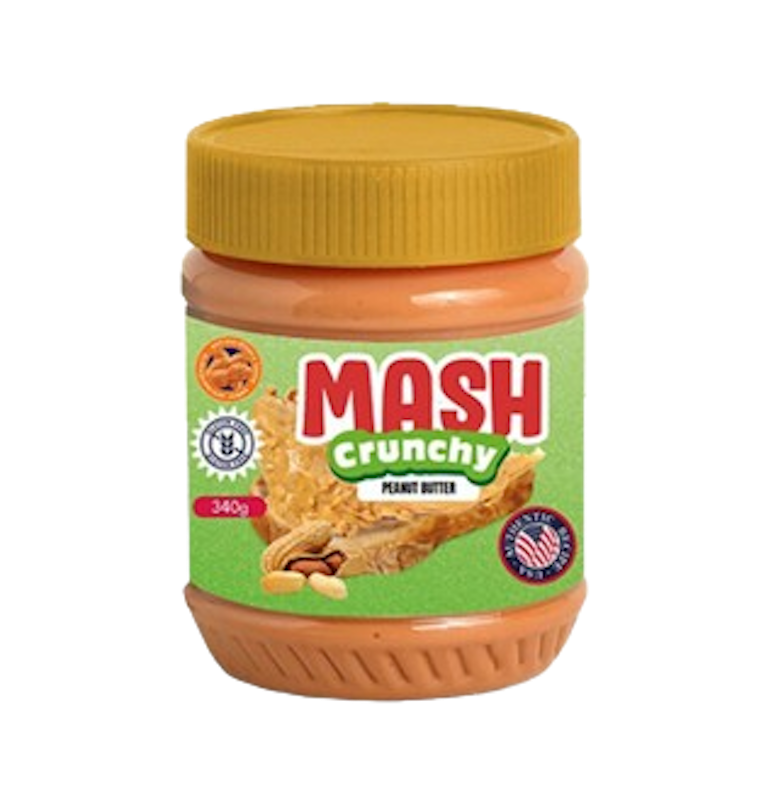 เนยถั่วคลีน Crunchy Peanut Butter 1