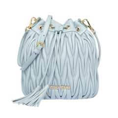 กระเป๋า รุ่น Matelassé Nappa Leather Bucket Bag