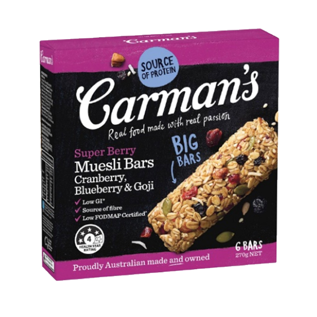 สแน็กบาร์ Super Berry Muesli Bars 1