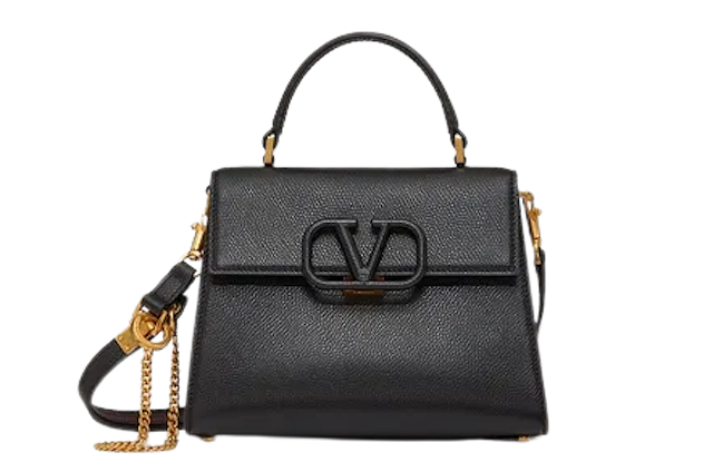 กระเป๋า Valentino รุ่น Small Vsling Grainy Calfskin Handbag 6