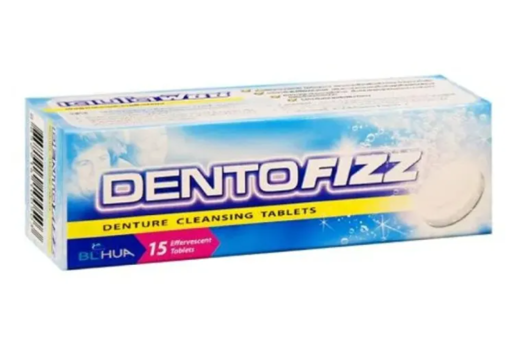 เม็ดฟู่ ทำความสะอาดฟันปลอม Denture Cleansing Tablets 1