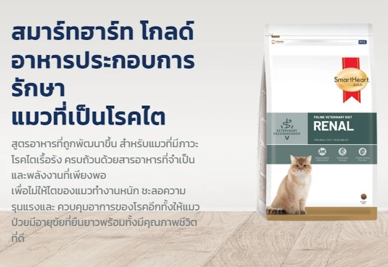 Feline Renal อาหารแมวสำหรับโรคไต 2