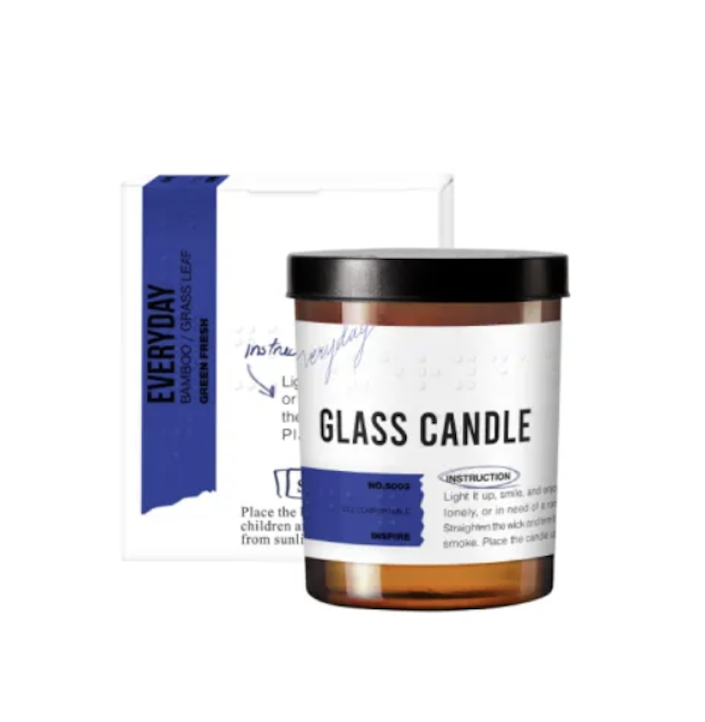 Everyday Basic Glass Candle 1