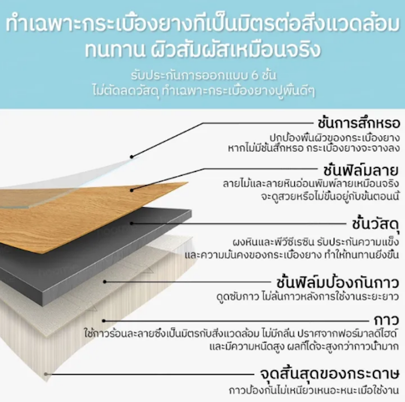 กระเบื้องยางลายไม้ 2