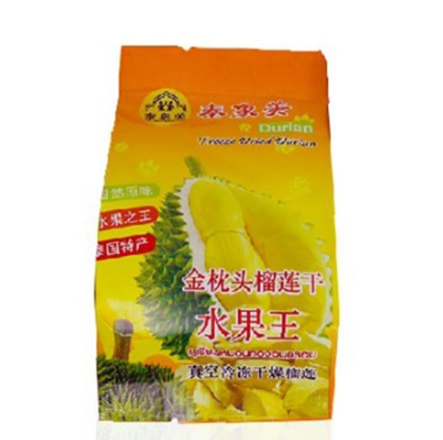 ทุเรียนฟรีซดราย เนื้อทุเรียนหมอนทอง100% 1