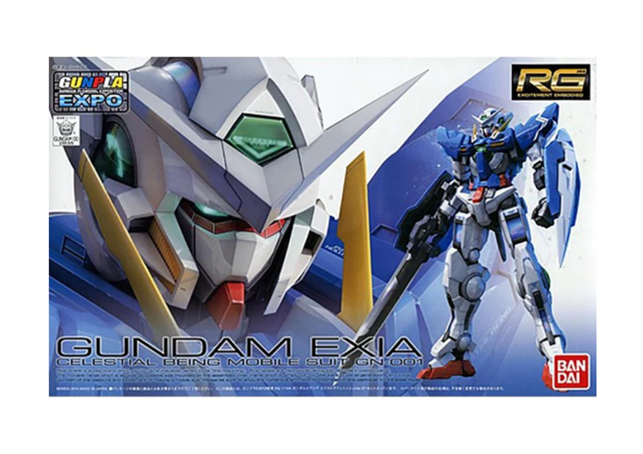 G-EXPO LIMITED RG 1/144 Gundam Exia Extra Finish Ver. 2