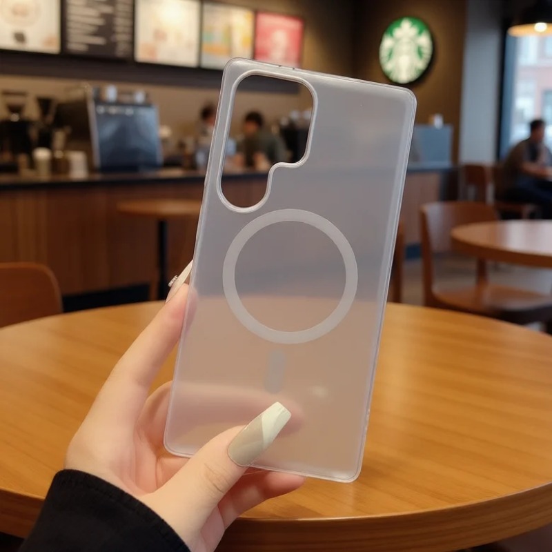 Matte Clear Gradient เคสโทรศัพท์แม่เหล็ก 3