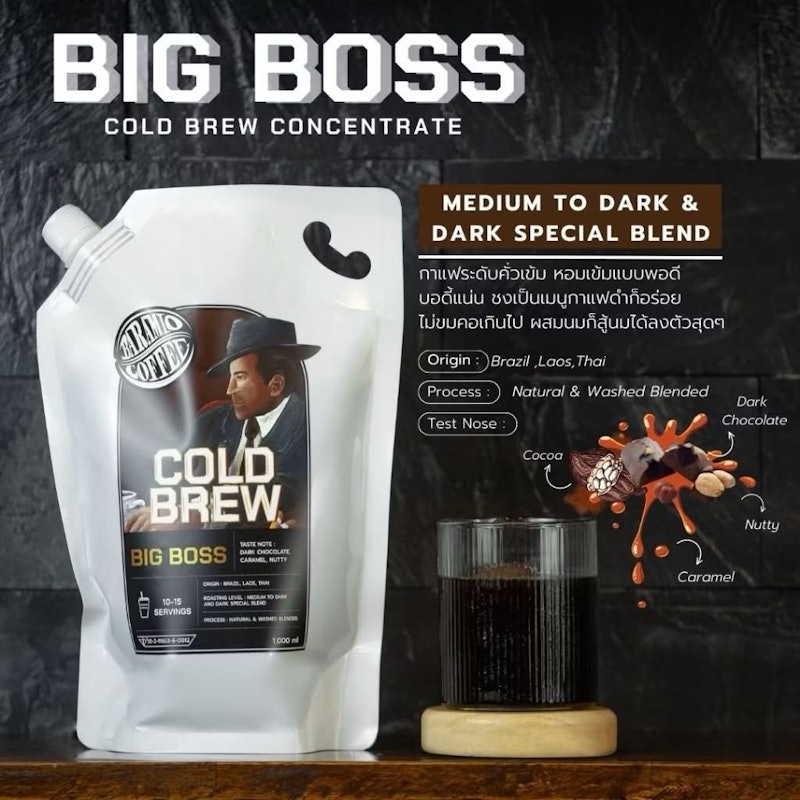กาแฟสกัดเย็น Cold Brew Coffee Concentrate 2
