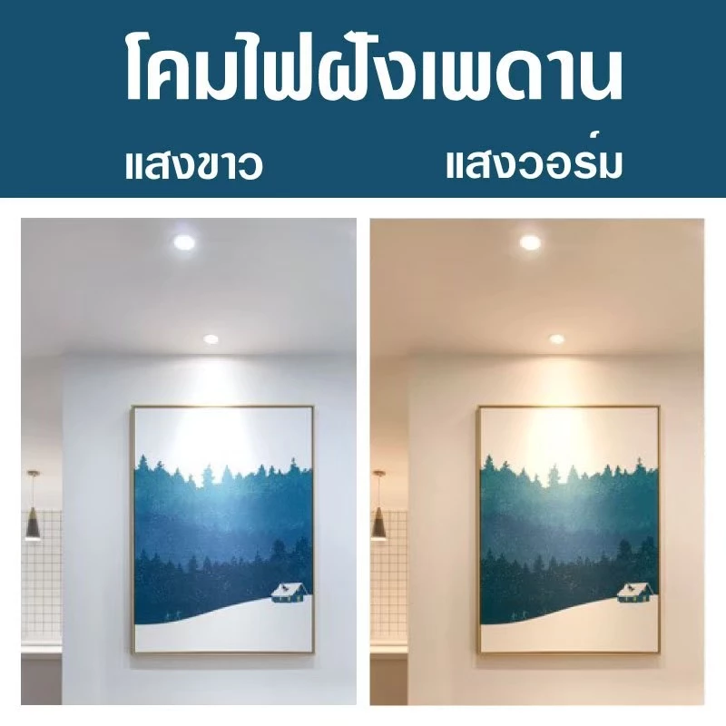 โคมติดเพดาน รุ่น PN 3