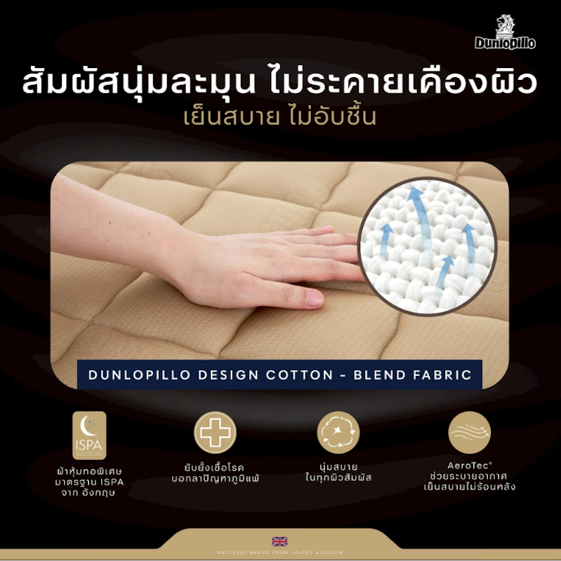 ที่นอนยางพาราแท้ รุ่น Grand Firma Latex III 3