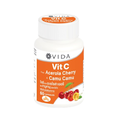 Vit C วิตามินซี จาก อะเซโรล่า เชอรี่ และ คามู คามู