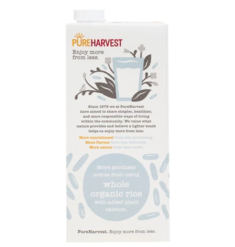 Organic Rice Milk Unsweetened 2