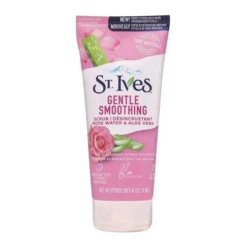 Gentle Smoothing Scrub Rose Water Aloe Vera 1