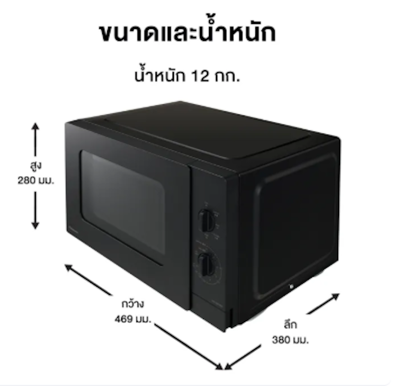 เตาอบไมโครเวฟ 3