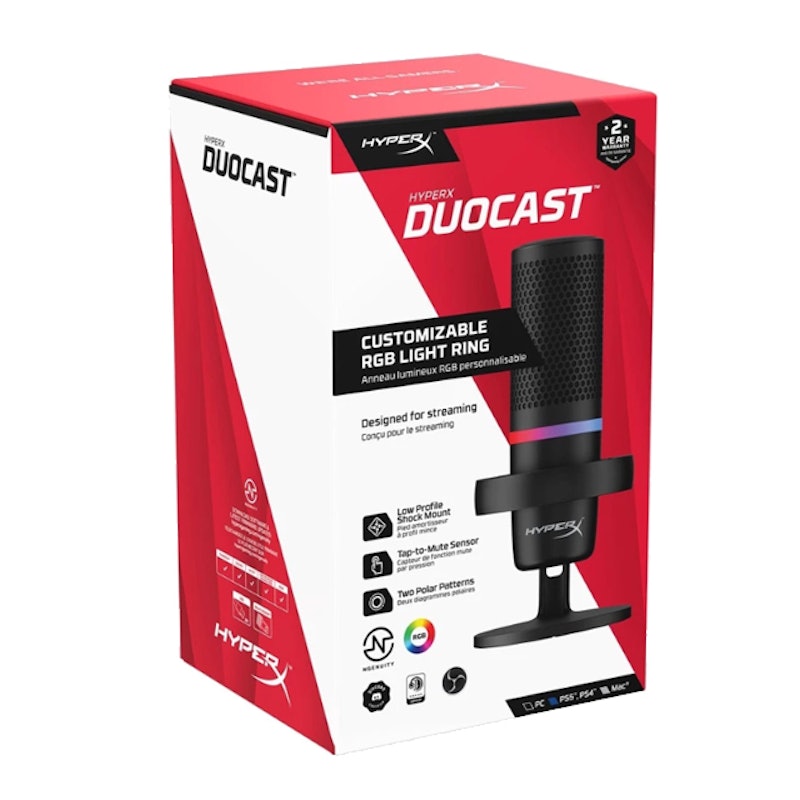 DuoCast RGB USB Condenser Microphone 1