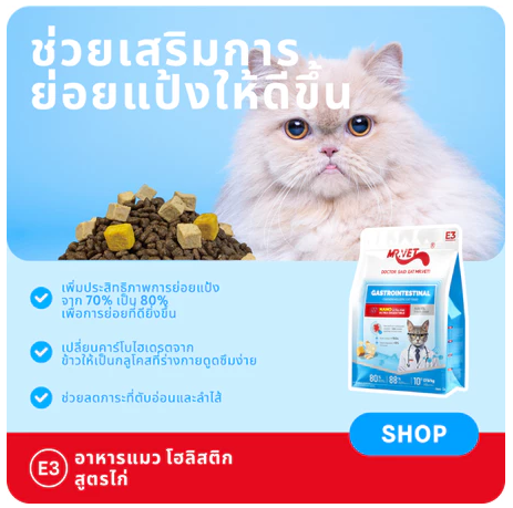 อาหารแมว E3 Nano-Protein™ 2