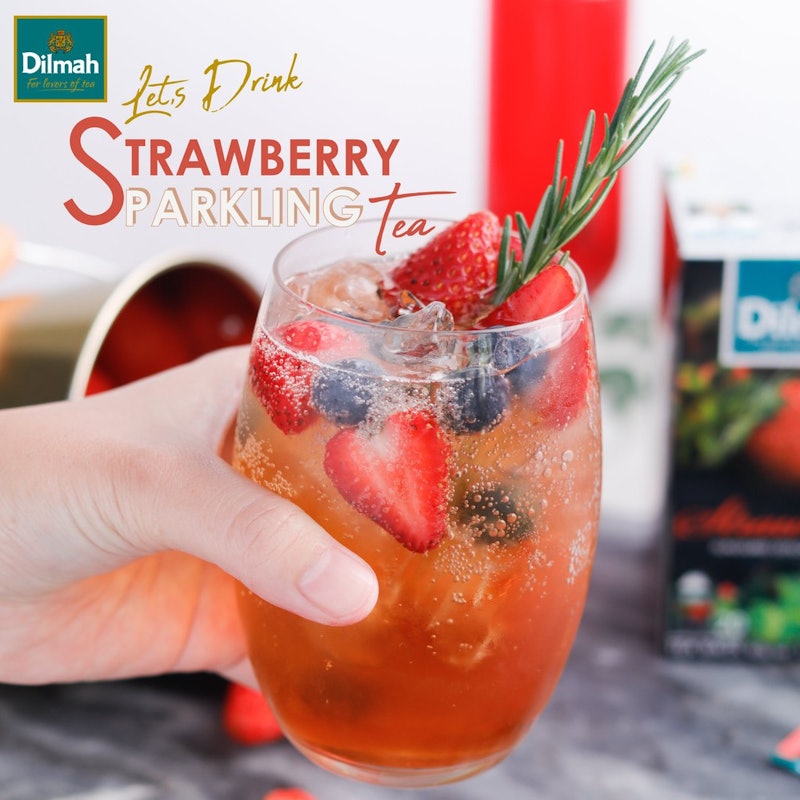 Flavoured Black Tea Strawberry 2