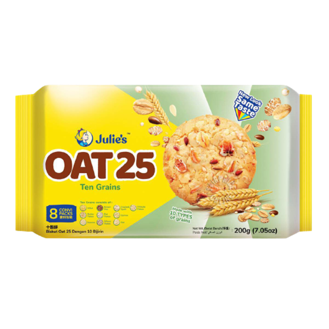 ขนมข้าวโอ๊ต Julie's Oat 25 3 รสชาติ 1