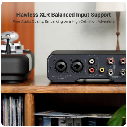 ZA3 Balanced Stereo Amp Black 32V  3