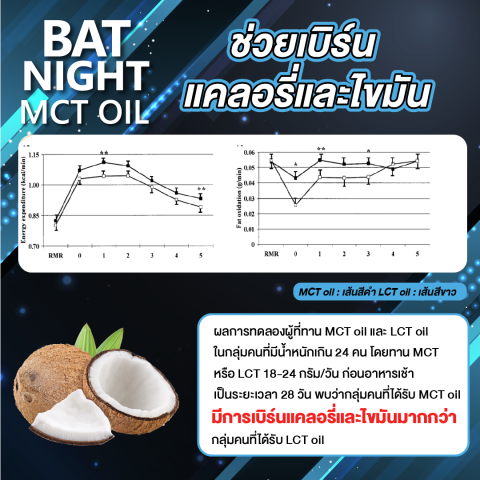 MCT Oil ผงน้ำมันเอ็มซีที 3