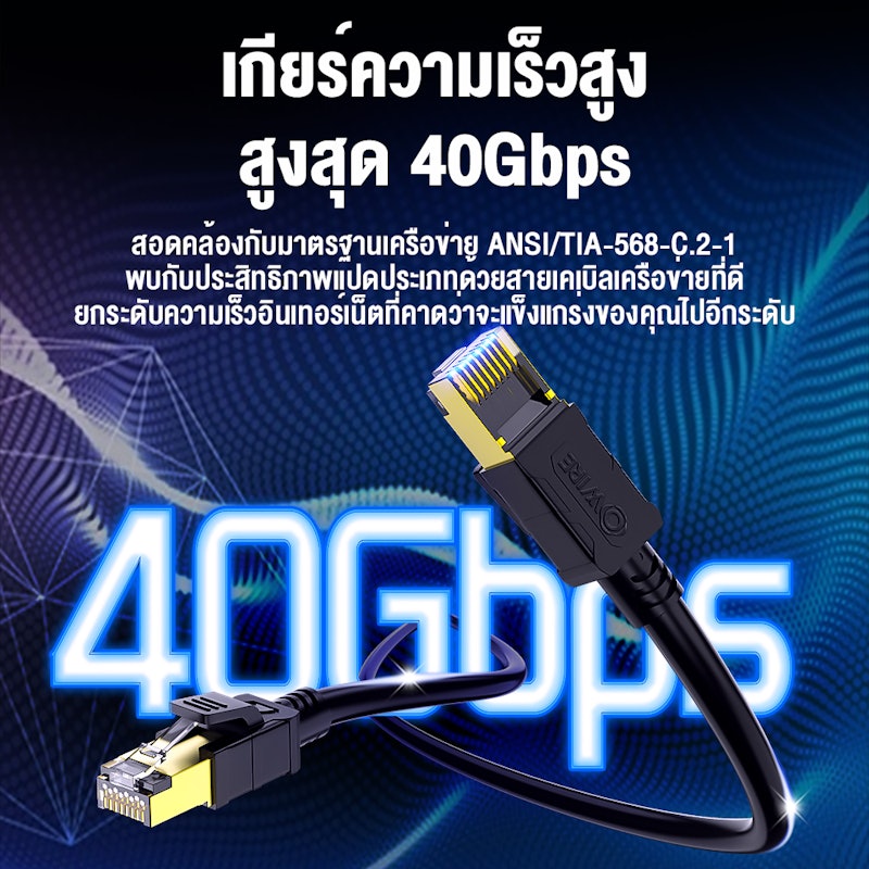 สาย LAN CAT 8 3