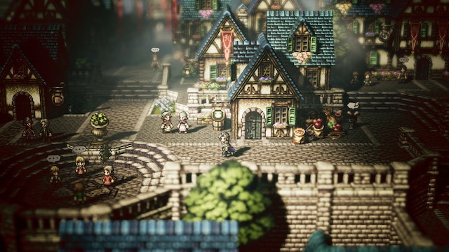 เกม RPG น่าเล่น Octopath Traveler 3