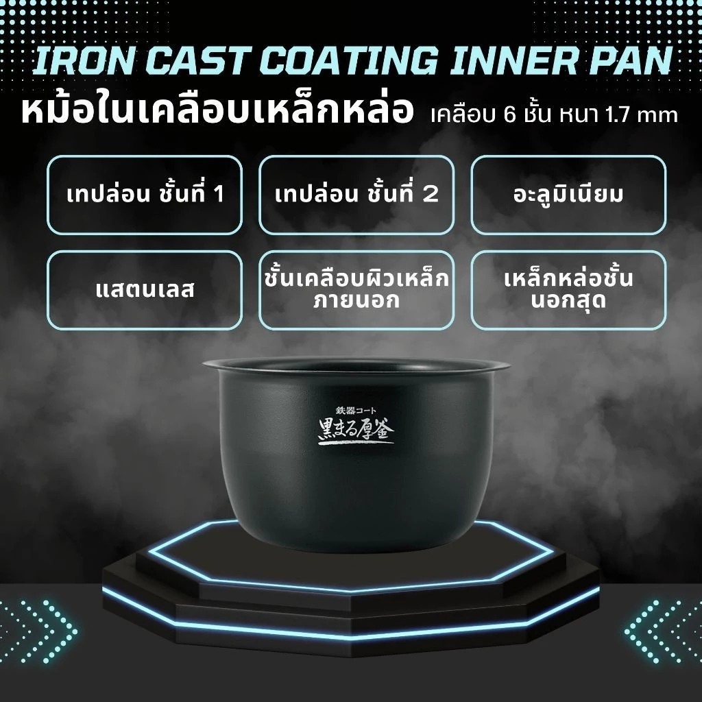 หม้อหุงข้าวไฟฟ้าระบบ IH 2