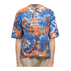 ชุดไปทะเลผู้ชาย เสื้อยืดมัดย้อมทรง Oversized รุ่น BANGKOK SUMMER TIE DYE T-SHIRT
