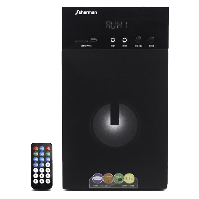 Mini Home Theater Speakers Black 2