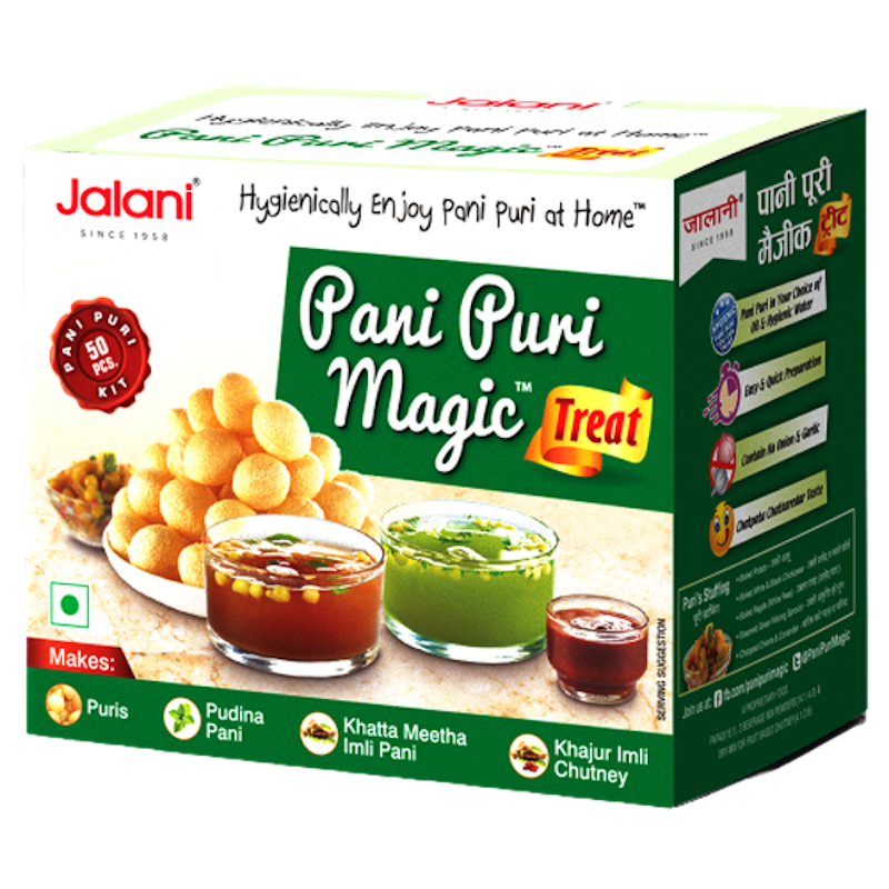 ขนมอินเดีย Jalani Pani Puri Magic Treat 1