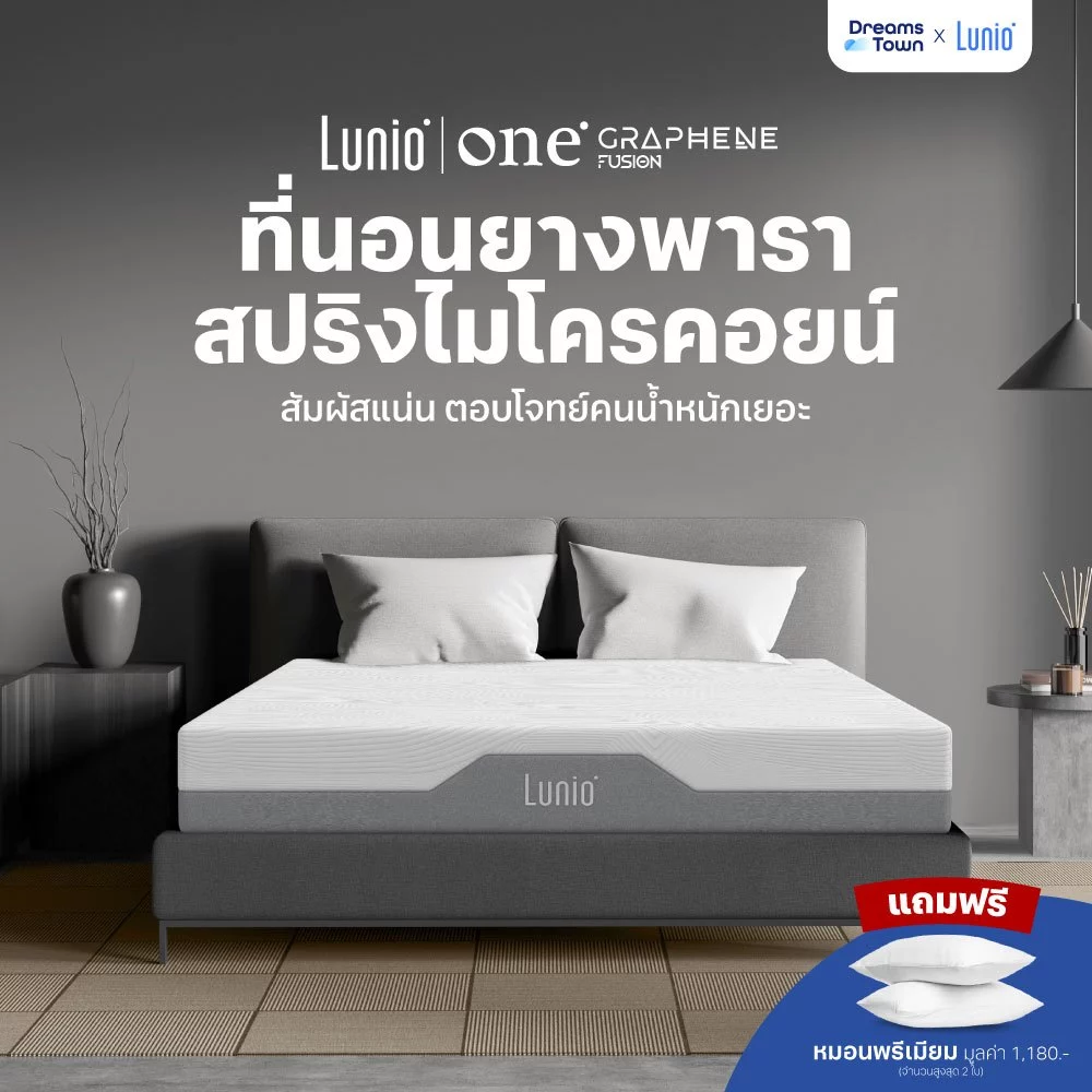 ที่นอนยางพารา รุ่น One Graphene 2
