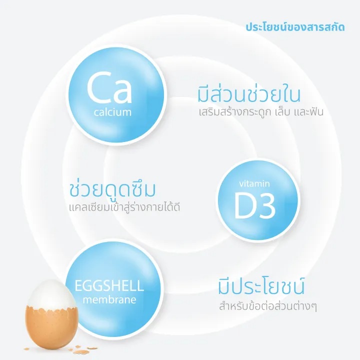  แคลเซียม Max Calcium L-Threonate And Egg Shell Membrane Plus 2
