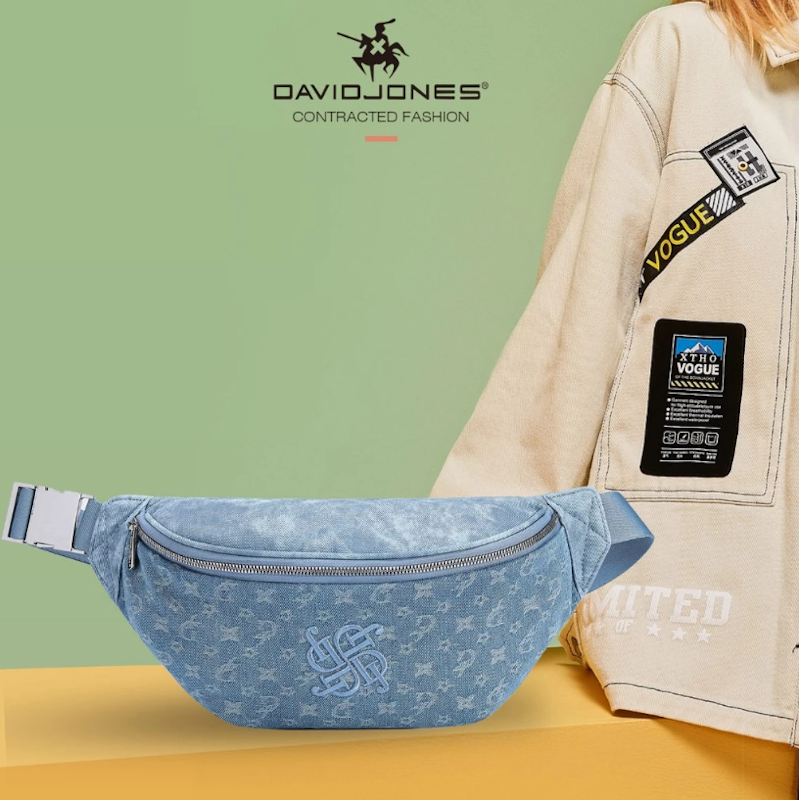 DENIM Sling Bag Fanny Pack 2