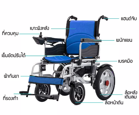 รถเข็นไฟฟ้า รุ่น อัพเกรด 2