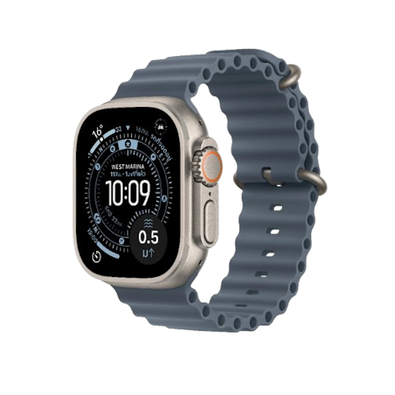 Apple Watch Ultra 3 GPS + Cellular 49mm Titanium Case With Ocean Band 1