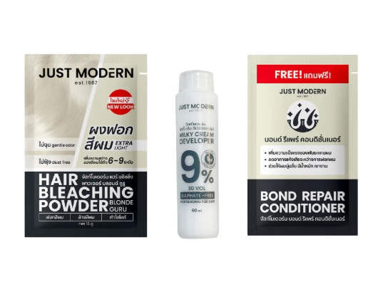 น้ำยากัดสีผม Hair Lightening Set 1
