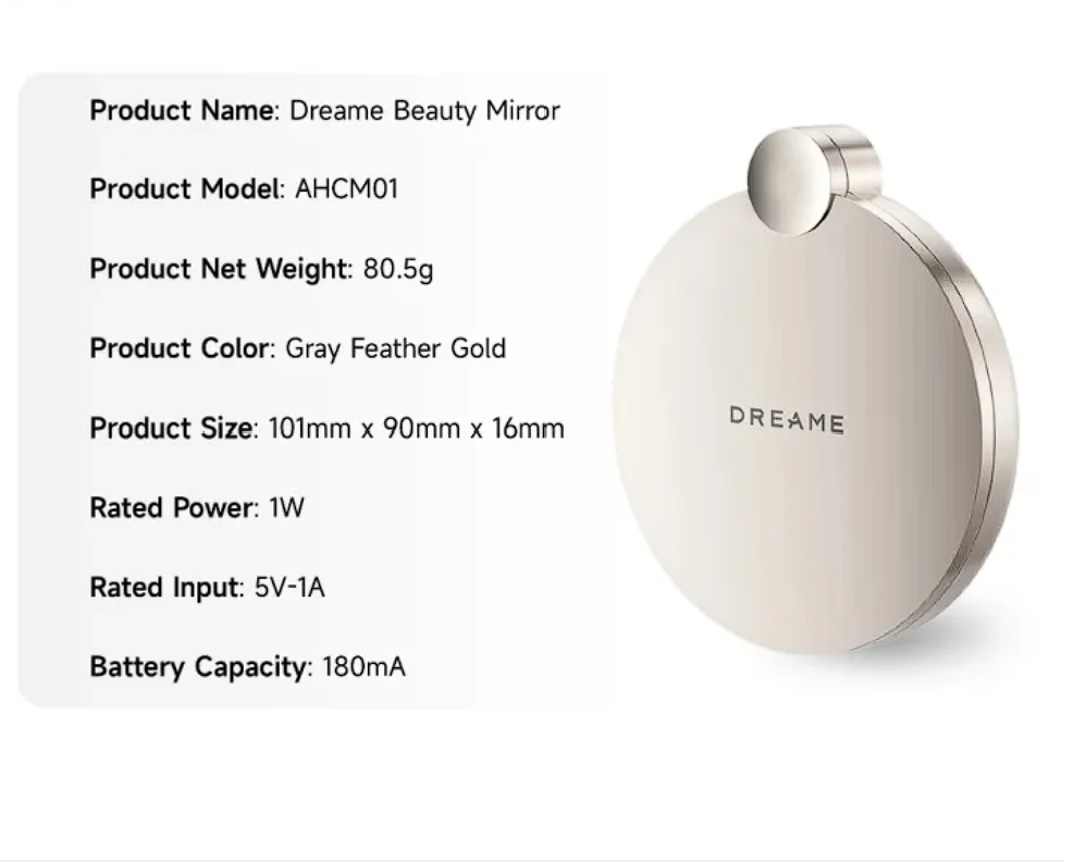 Beauty Mirror กระจก แบบพกพา ไฟ LED 3