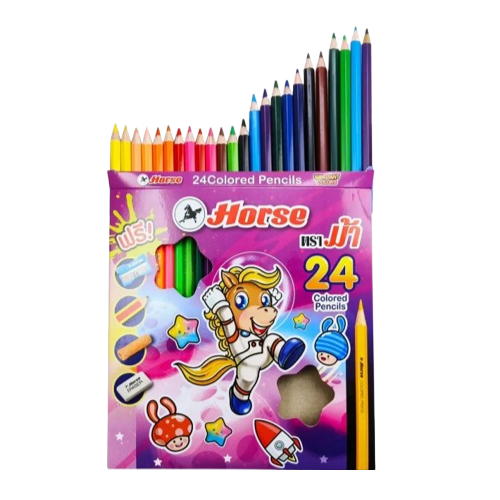 สีไม้ยาว 24 สี 2
