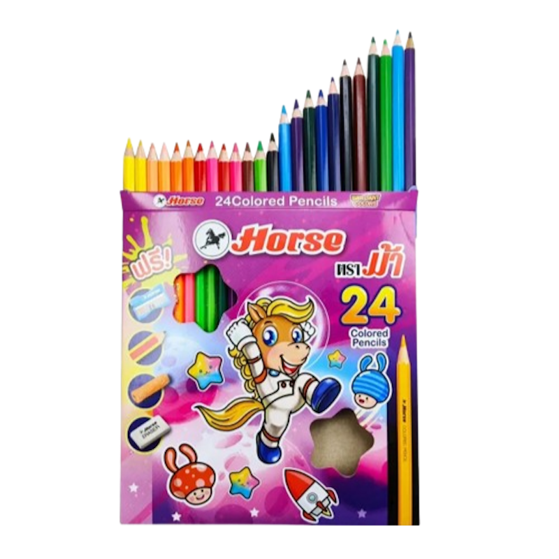 สีไม้ยาว 24 สี 2