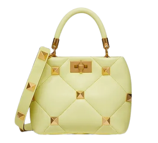 กระเป๋า Valentino รุ่น Small Roman Stud The Handle Bag In Nappa 3
