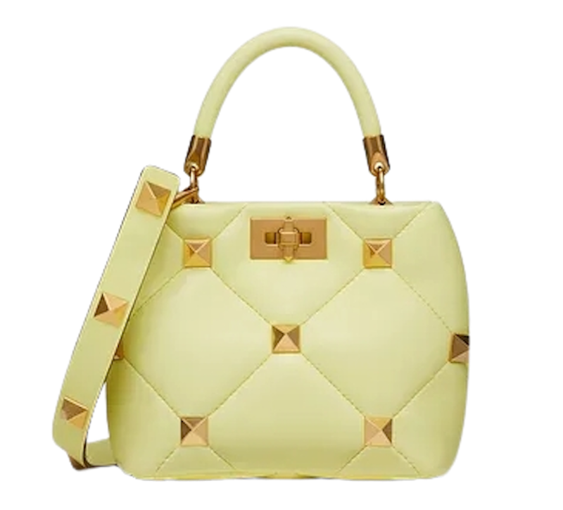 กระเป๋า Valentino รุ่น Small Roman Stud The Handle Bag In Nappa 3
