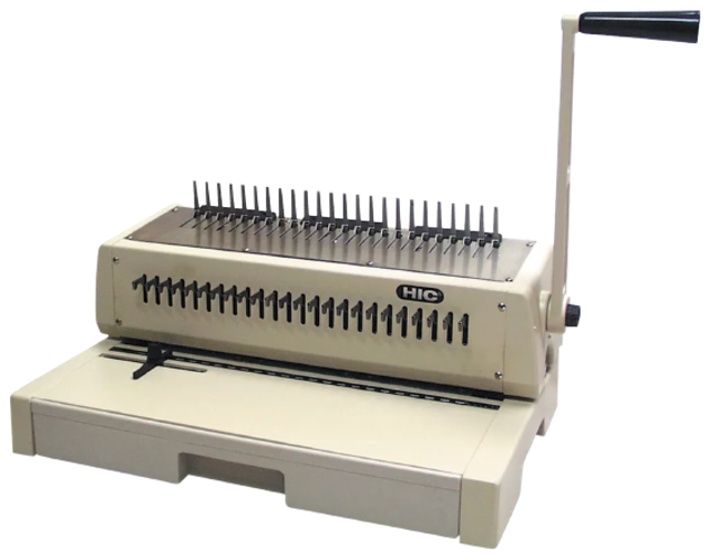 เครื่องเข้าเล่มกระดูกงู รุ่น HPB-240 1