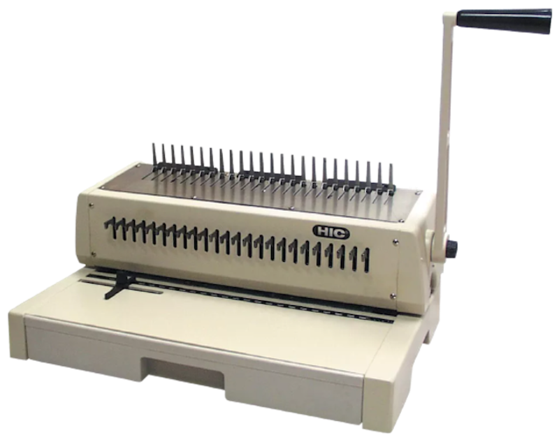 เครื่องเข้าเล่มกระดูกงู รุ่น HPB-240 1