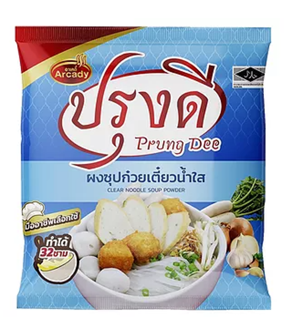 ผงทำน้ำซุปก๋วยเตี๋ยว น้ำใส  1