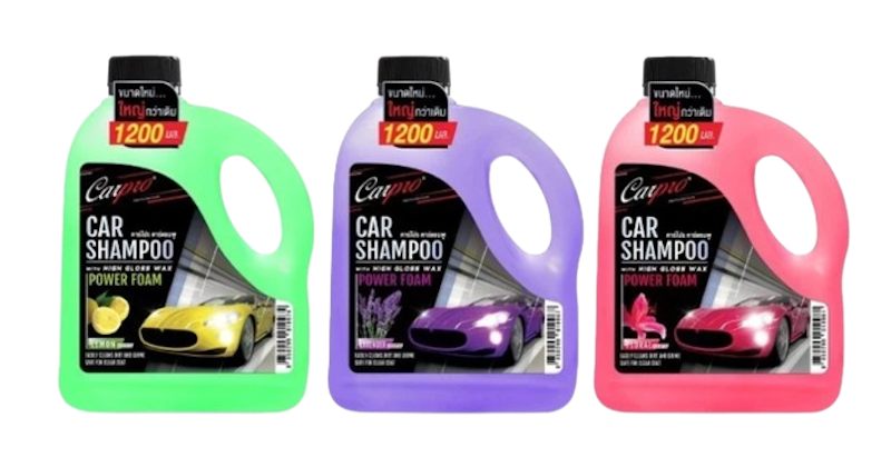 แชมพูล้างรถผสม High Gross Wax 1
