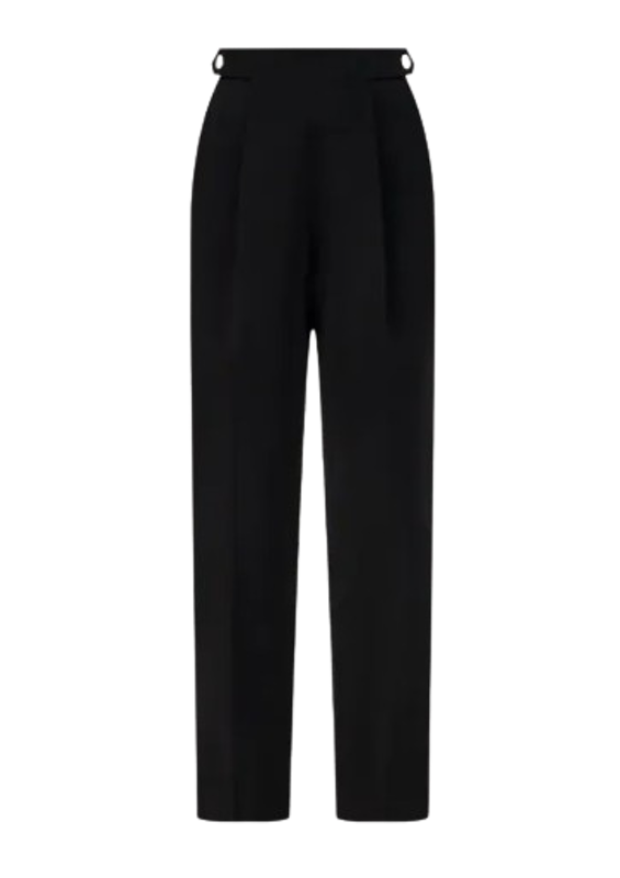 Rosette High Waisted Tapered Pants 1