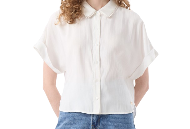 Pearl Collar Shirt 1