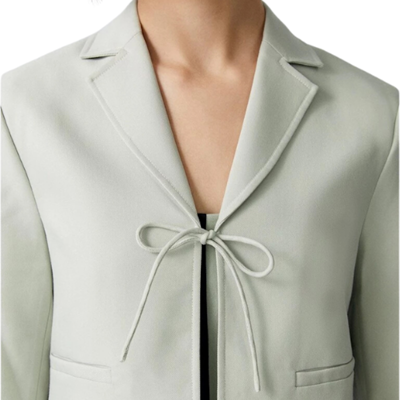 Bow Detail Blazer 2
