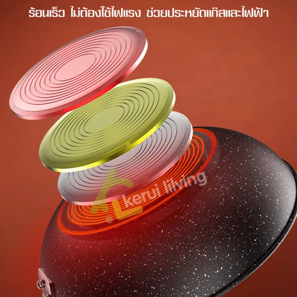 กระทะเคลือบหินอ่อน 2