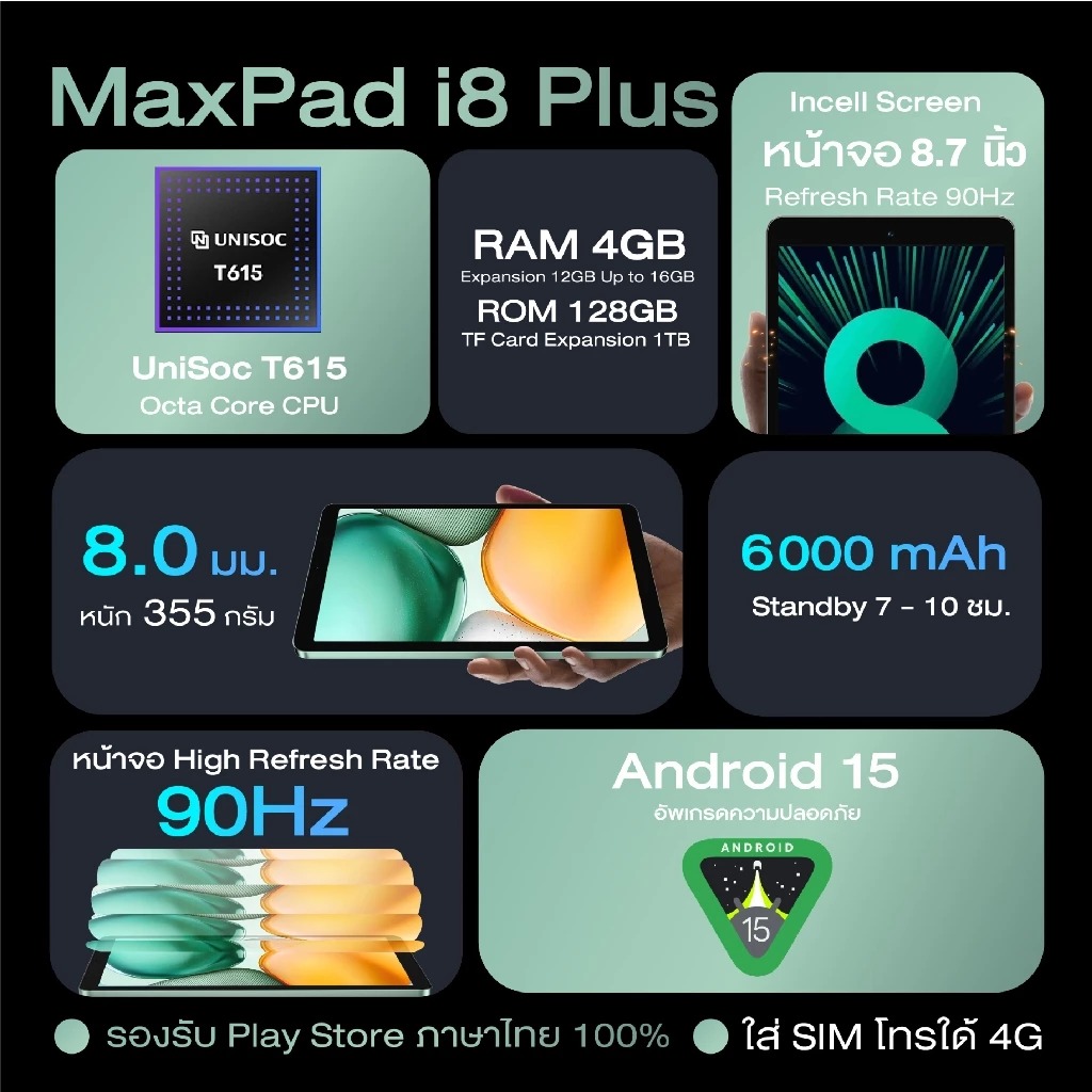 Plus Tablet i8 3